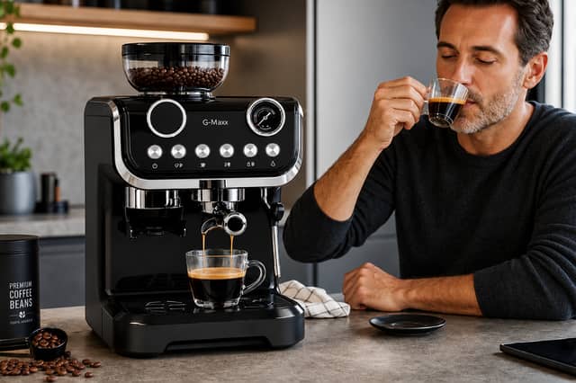 This compact espresso machine could help transform everyday coffee routines into a barista-style experience at home