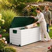 This weatherproof storage box could help transform cluttered corners into organised outdoor spaces