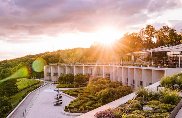 Royal Champagne Hotel & Spa overlooking the Marne Valley vineyards