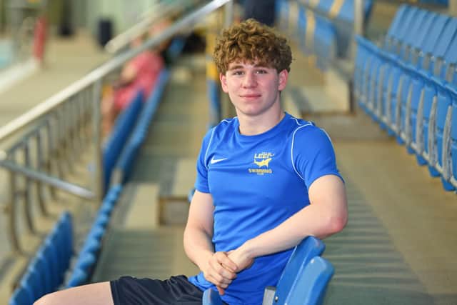 28th May 2026
City of Leeds Swimming Club feature.
Pictured Gabe Shepherd for Big Interview.
Picture Gerard Binks