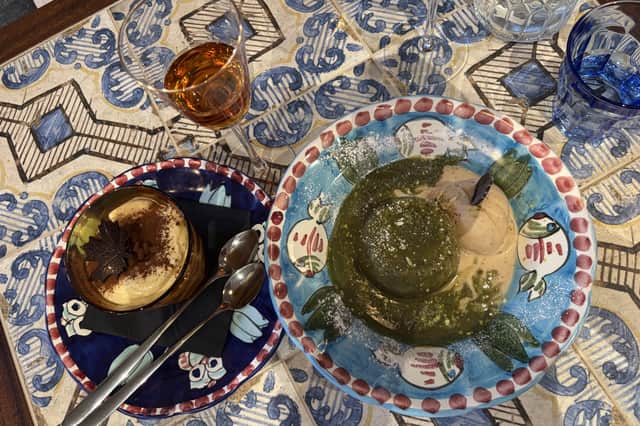 Desserts bring the meal back on track.