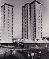 Cottingley Towers pictured in December 1974.