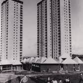Cottingley Towers pictured in December 1974.