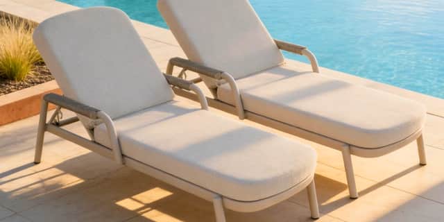 Royalcraft’s HAZE Cloud sunloungers bring hotel-inspired luxury to the garden with deep cushions, woven detailing and a sleek contemporary design.