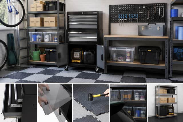 From tool storage and shelving to workshop flooring and workbenches, these BiGDUG upgrades show how a garage can be transformed from a cluttered dumping ground into a practical, organised workspace.
