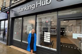 Claire Adrych, Cash Access UK’s regional manager, pictured at the Yeadon hub 