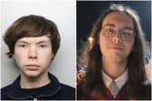 Dylan Phelan, left, has been jailed after encouraging 21-year-old Travis Dyer to take his own life over video call 
