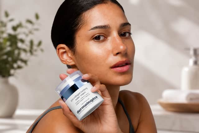 Dermalogica's Pro-Collagen Banking Water Cream is designed to help support collagen and elastin while delivering lightweight, long-lasting hydration for plumper-looking skin.