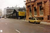 King Street looking towards East Parade in April 1979. The Hotel Metropole is in the foreground right.