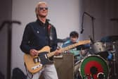 Paul Weller plays in the sun at Halifax's Piece Hall.
