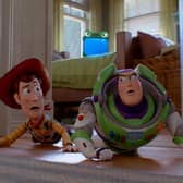 Woody and Buzz Lightyear in Toy Story 5 - Keeping kids hydrated this summer is easier with Disney Toy Story bottles 