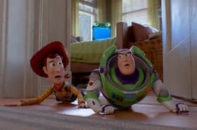 Woody and Buzz Lightyear in Toy Story 5 - Keeping kids hydrated this summer is easier with Disney Toy Story bottles 