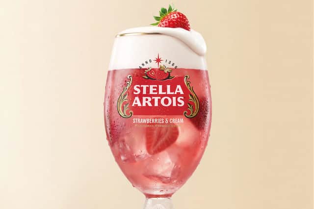 Stella Artois is launching a Wimbledon themed beer (Image made with AI)
