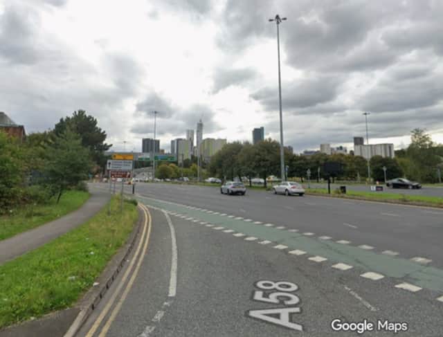 There is disruption on A58 Barrack Road in Leeds