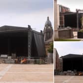 The scene is set in Millennium Square for the summer series