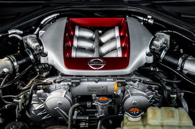 The engine has been tuned to 670bhp