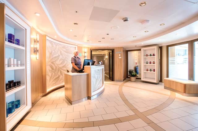 Oceans Spa offers a variety of treatments.