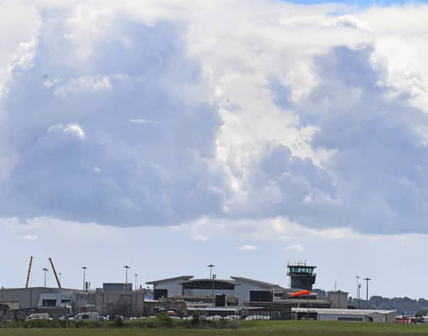 9th June 2026
Leeds Bradford Airport feature
Pictured storm clouds above Leeds Bradford Airport
Picture Gerard Binks
