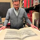 Antony Ramm, manager of the Heritage and Research Department at Leeds Libraries.