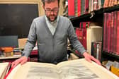 Antony Ramm, manager of the Heritage and Research Department at Leeds Libraries.