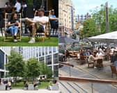 Millennium Square, Woodhouse Moor, and the city's beer gardens were packed today as Leeds basked in glorious June sunshine - but will the blue skies hold out for the next 48 hours?