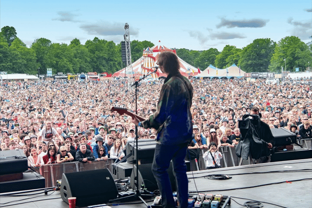 Kiaran Crook of The Sherlocks at Tramlines 2025