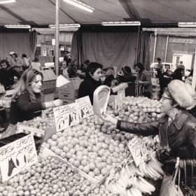 Shopping at Leeds Kirkgate Market in the 1970s