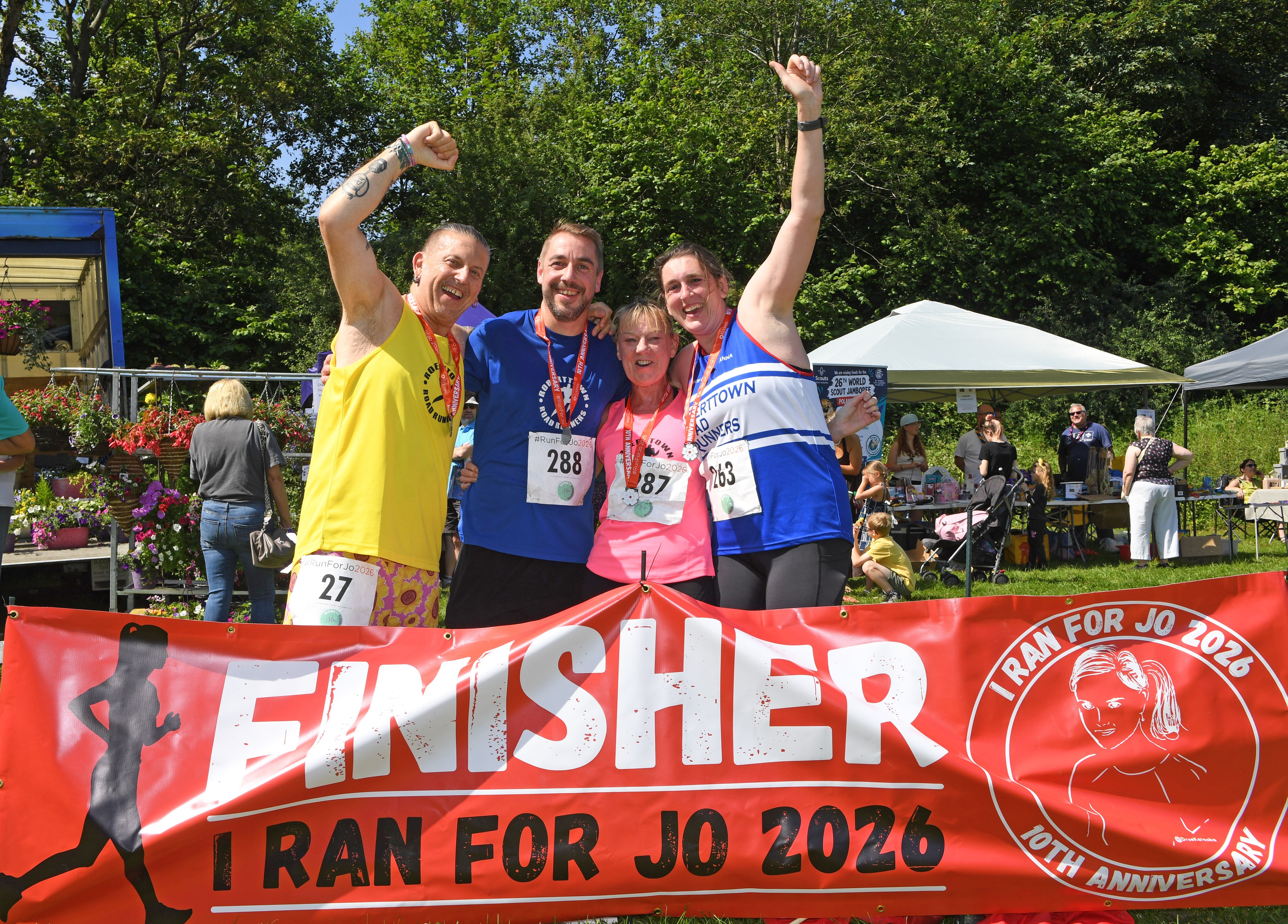 Fifteen sunkissed snaps from the final Run for Jo event