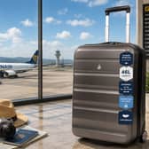 The Aerolite hard-shell cabin suitcase is designed for airline hand luggage and short-haul travel.