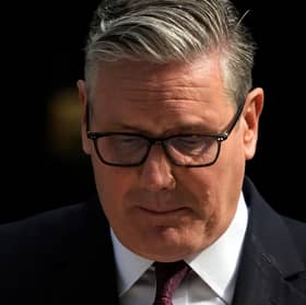 Prime Minister Sir Keir Starmer makes a speech in Downing Street, London, as he said he will resign as leader of the Labour Party and he has informed the King of his decision.