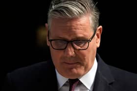 Prime Minister Sir Keir Starmer makes a speech in Downing Street, London, as he said he will resign as leader of the Labour Party and he has informed the King of his decision.