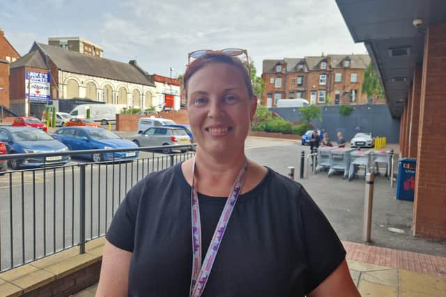 Sarah Baird of Pudsey said that she felt the current state of politics was 'really discouraging'