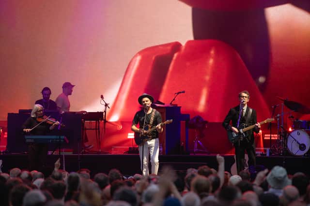 Belle and Sebastian at The Piece Hall in Halifax.
