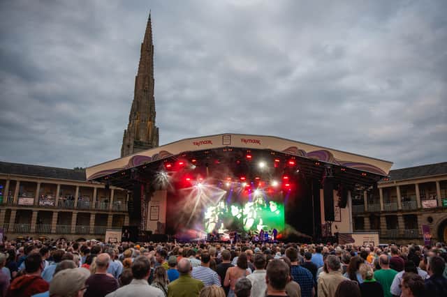 Belle and Sebastian at The Piece Hall.
