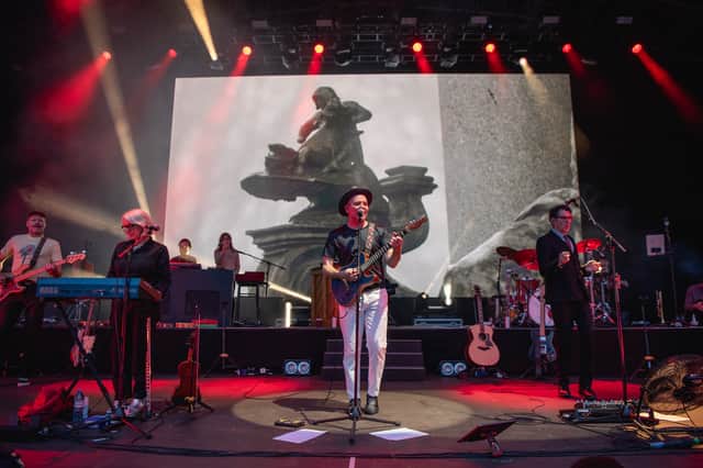 Belle and Sebastian at The Piece Hall in Halifax.