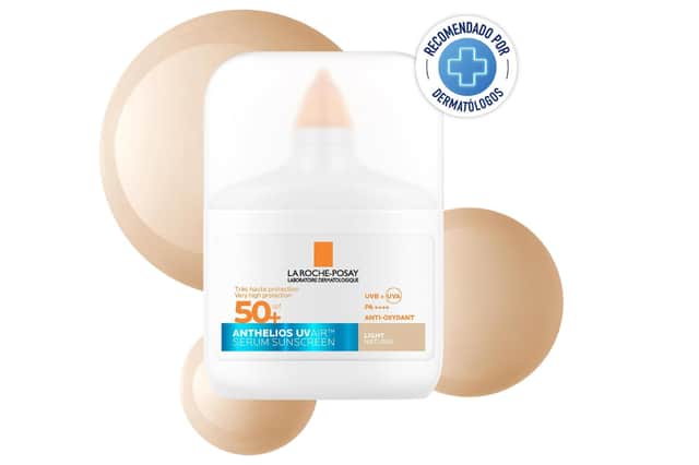 La Roche-Posay's tinted SPF serum is designed to provide high sun protection while offering light coverage for everyday wear