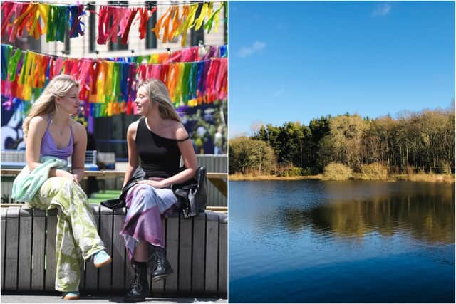 Yorkshire Water is urging residents in Leeds to use water wisely while enjoying the soaring heat.