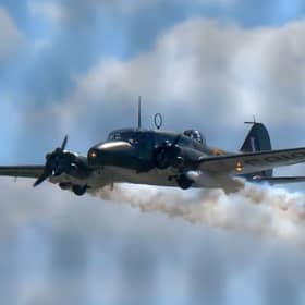 MH120 Avro Anson returns to Leeds where she was built for the first time in over 80 years.