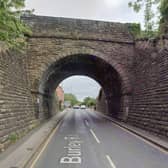The collision took place on Burley Road last night