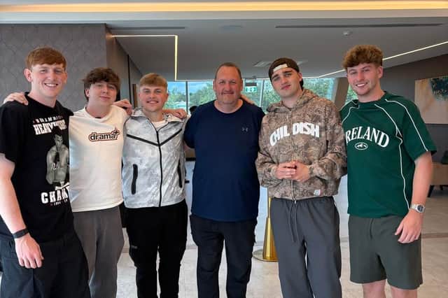 Danny Malin linked up with Manchester social media stars The Bov Boys