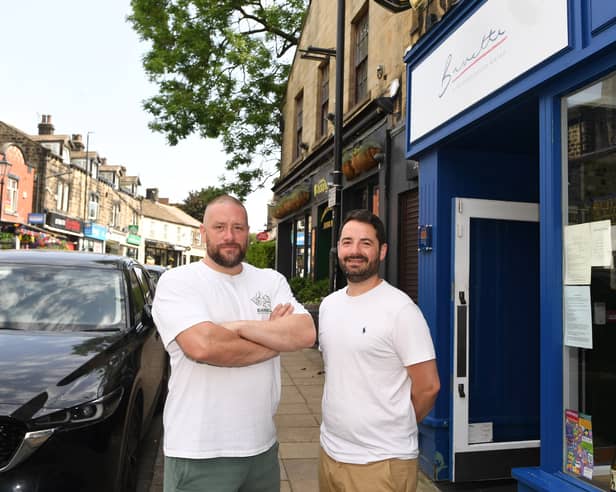 Sam Pullan and Sandy Jarvis from Leeds Hospitality Collective.