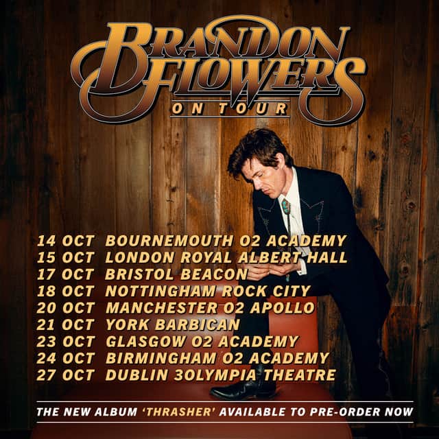 Brandon Flowers UK & Ireland 2026 Tour