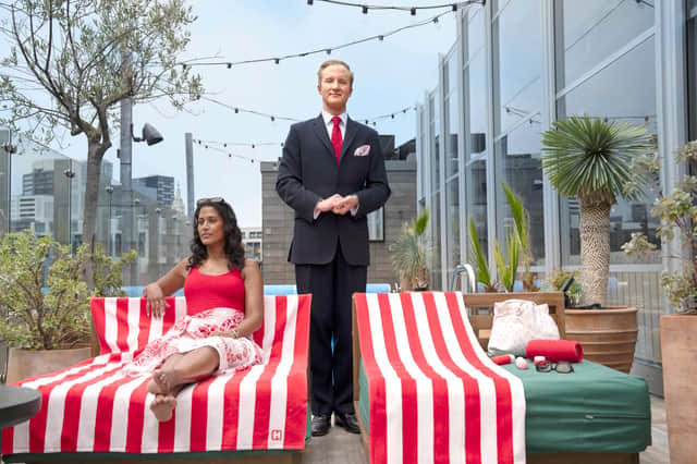 Hanson says 'reserving' a sun lounger with a towel for hours is a common faux pas