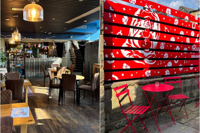 Retro interiors and a sunny beer garden.