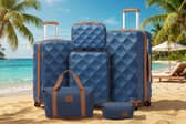 Groupon’s six-piece luggage set is now reduced by 62%, offering multiple bag sizes for everything from overnight stays to week-long holidays.