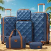 Groupon’s six-piece luggage set is now reduced by 62%, offering multiple bag sizes for everything from overnight stays to week-long holidays.