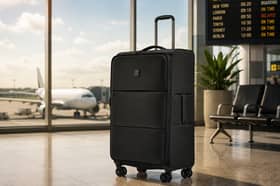 Antler’s Soft Stripe 2.0 large suitcase is designed to keep luggage weight low, giving travellers more room for the things they actually want to pack.
