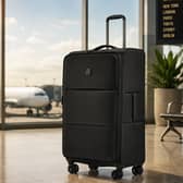 Antler’s Soft Stripe 2.0 large suitcase is designed to keep luggage weight low, giving travellers more room for the things they actually want to pack.