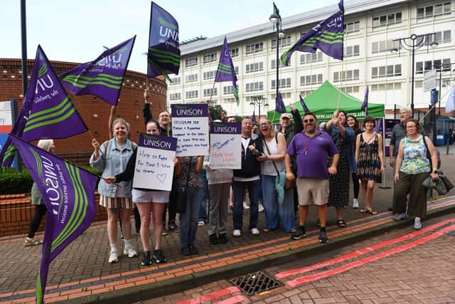 Theatre assistants employed by Leeds Teaching Hospitals NHS Trust will begin a 14-day strike on Monday.