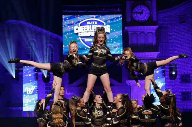 Mayne Allstars take part in "electrifying" cheer competitions in the UK and abroad